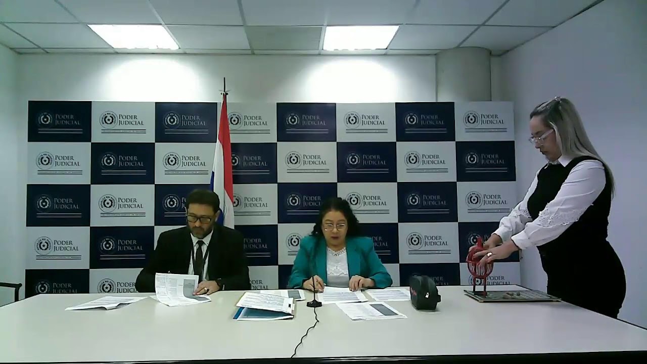 Sorteo de Causas Elevadas a Juicio Oral Circunscripción Judicial de Amambay 25-02-2026