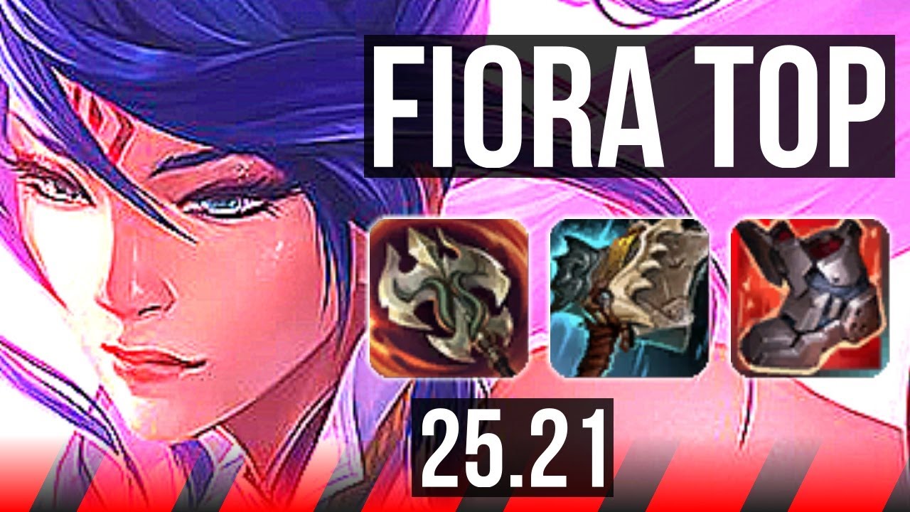 FIORA vs AMBESSA (TOP) | 6 solo kills, 8/2/8, Dominating | EUW Master | 25.21
