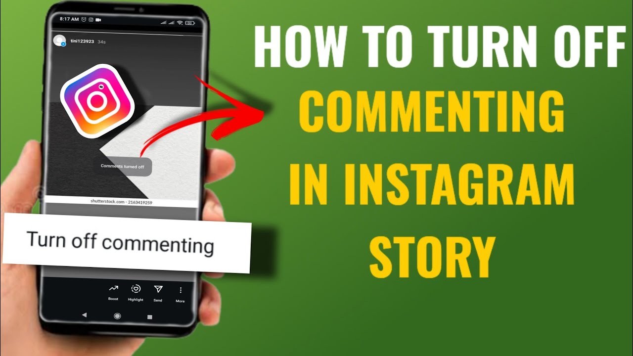 How To Turn Off Commenting In Instagram Story | English