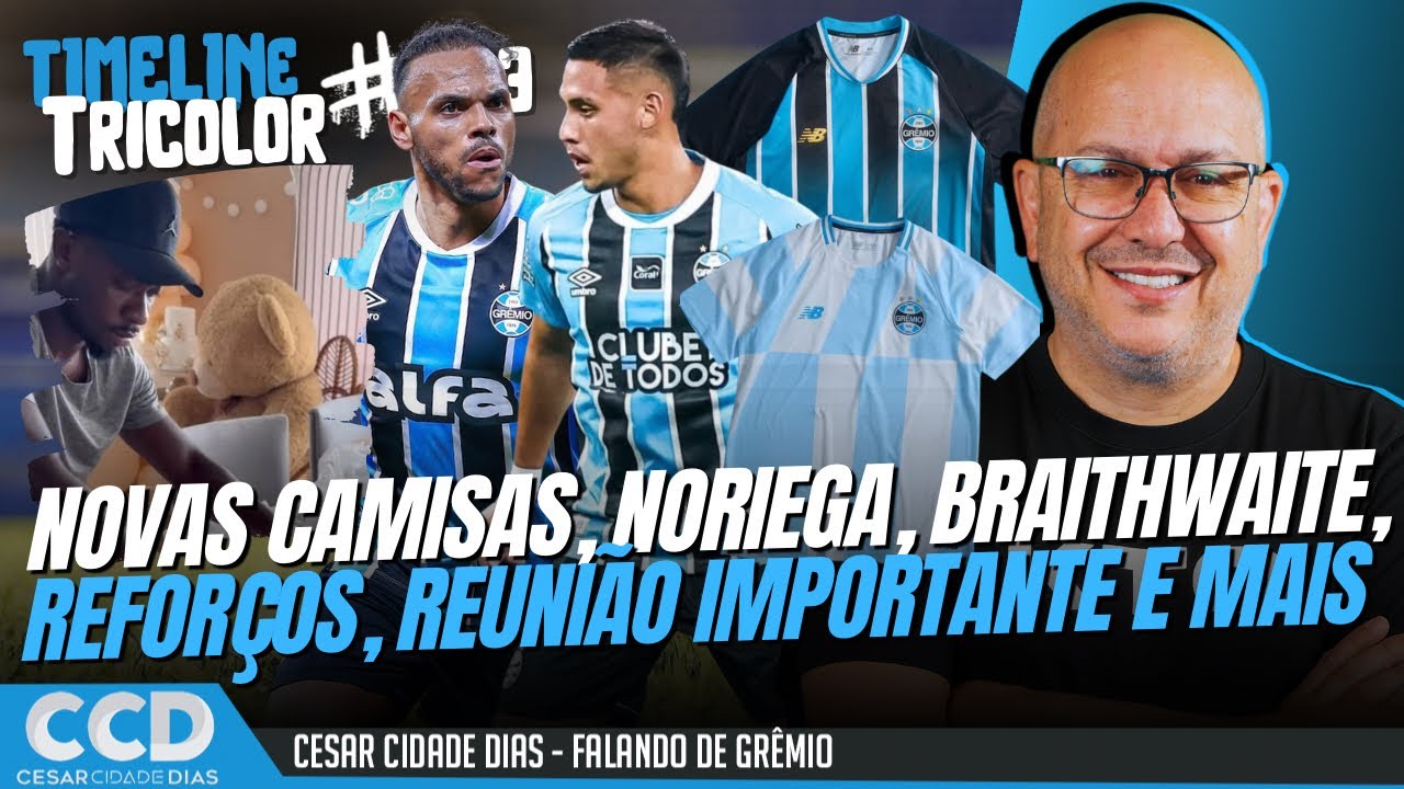Timeline Tricolor #543: Baita ação de Amuzu | Novas camisas | Braithwaite | Reunião no RJ e mais