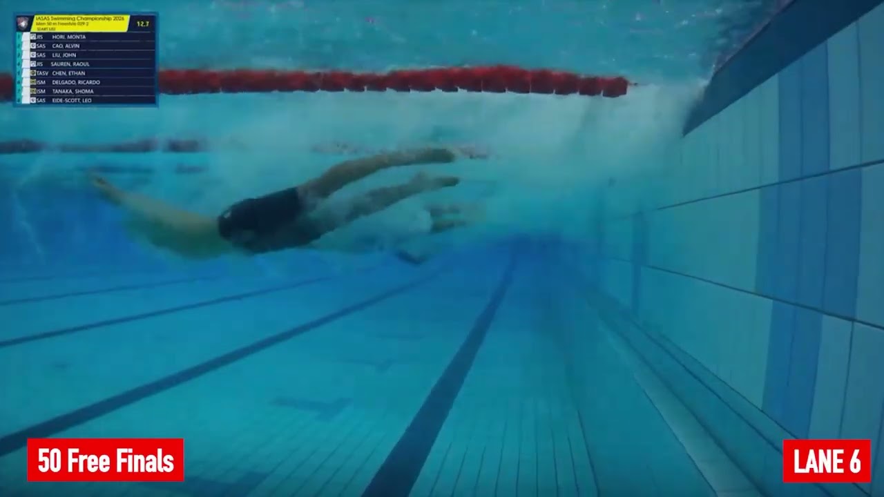 Ricardo Delgado - 50 Free Prelims and Finals