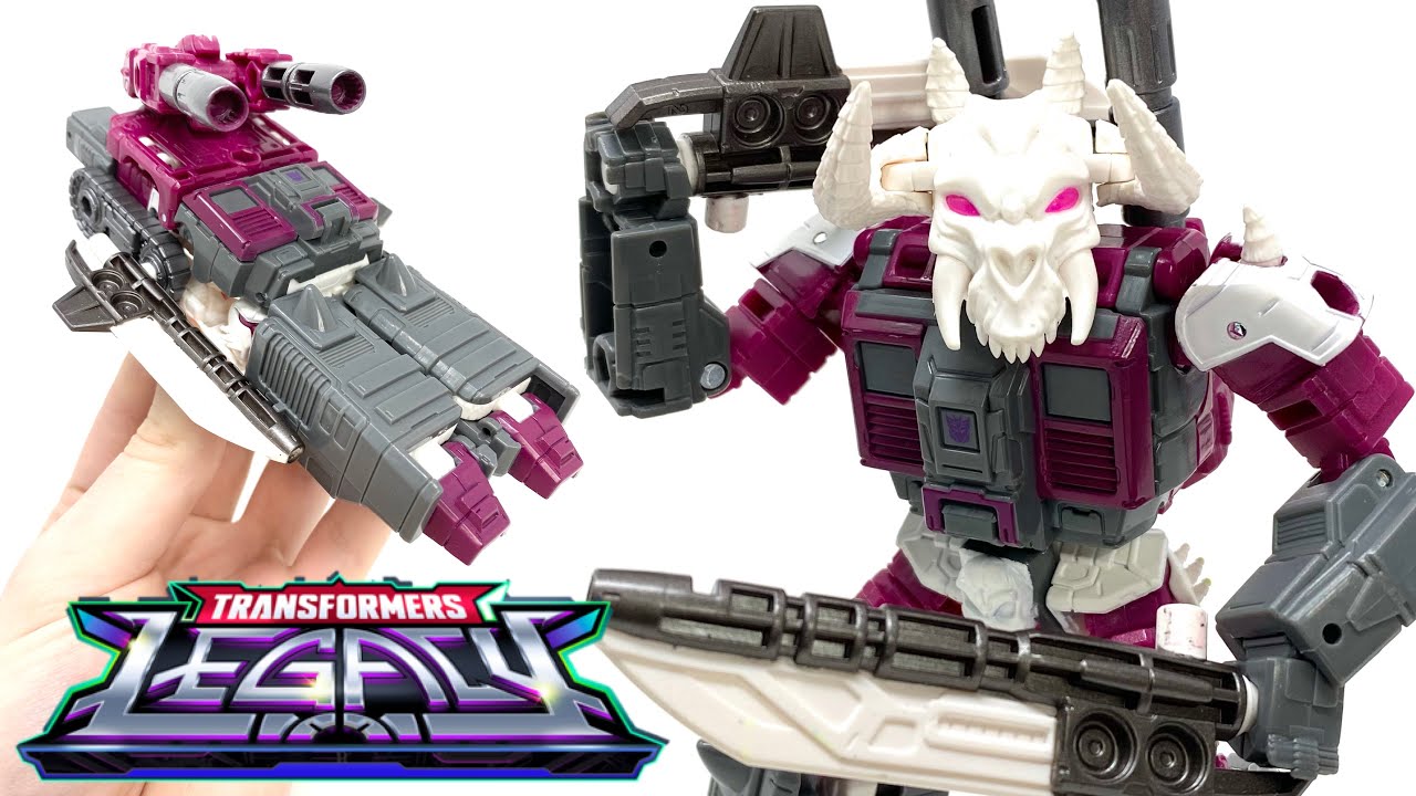 Обзор Transformers LEGACY Deluxe Class SKULLGRIN