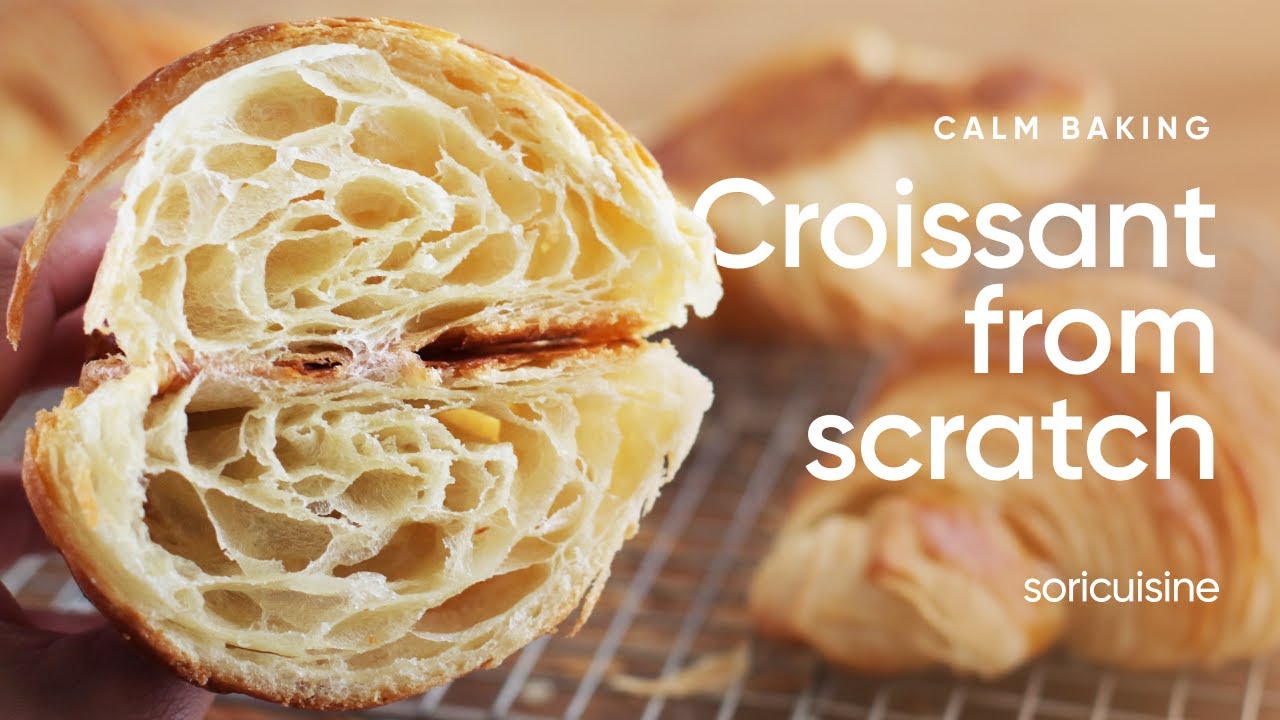 How to make homenade croissants - ASMR