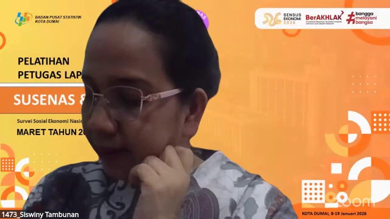 Pelatihan Petugas Seruti Maret 2026 BPS Kota Dumai Hari ke 3