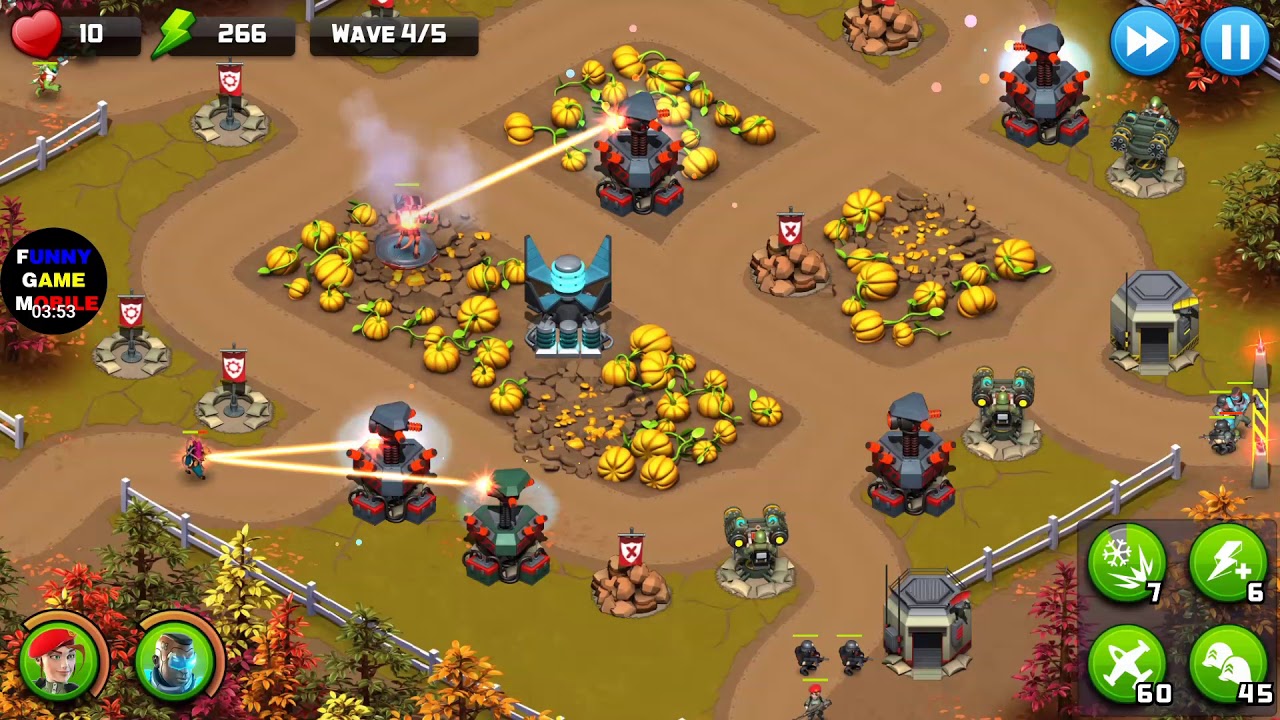 FGM - Alien Creeps TD: Event Autumn Thunder ( Insane, Test Strategy 2 )