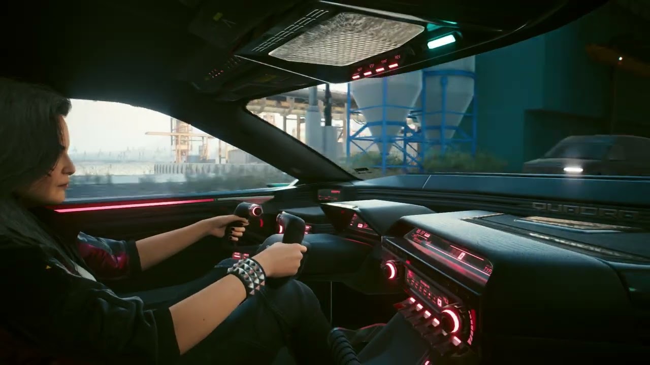 Rogue can't drive a car at all - Cyberpunk 2077