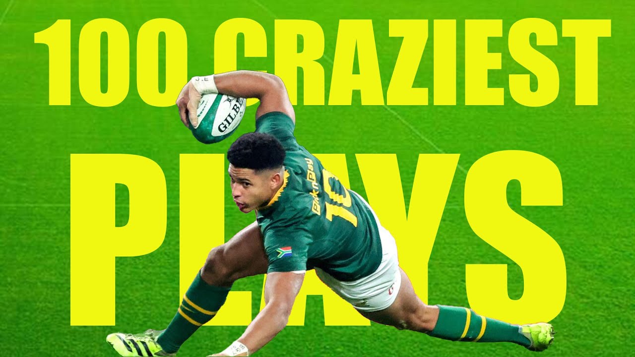 100 CRAZIEST RUGBY PLAYS 2025