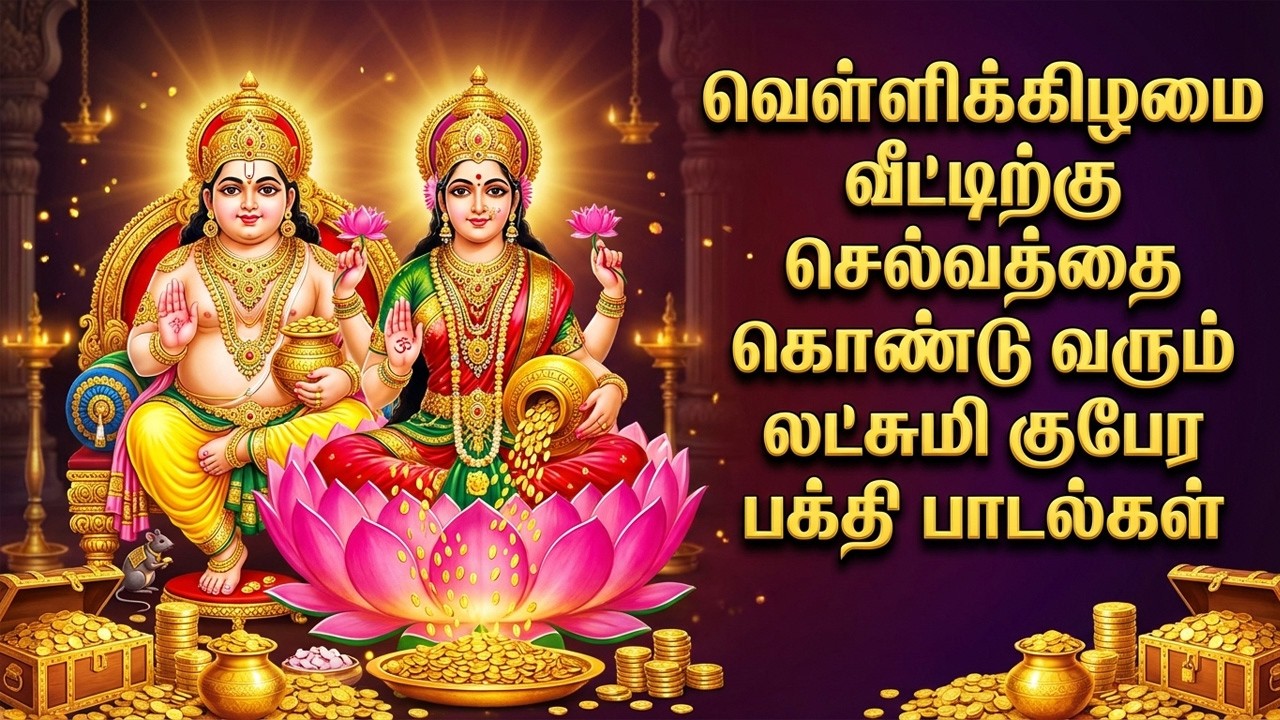 Powerful Laxmi Kubera Mantra 108 Times | Laxmi Kuber Mantra 🙏 | Laxmi Kubera Bhakti Padagal