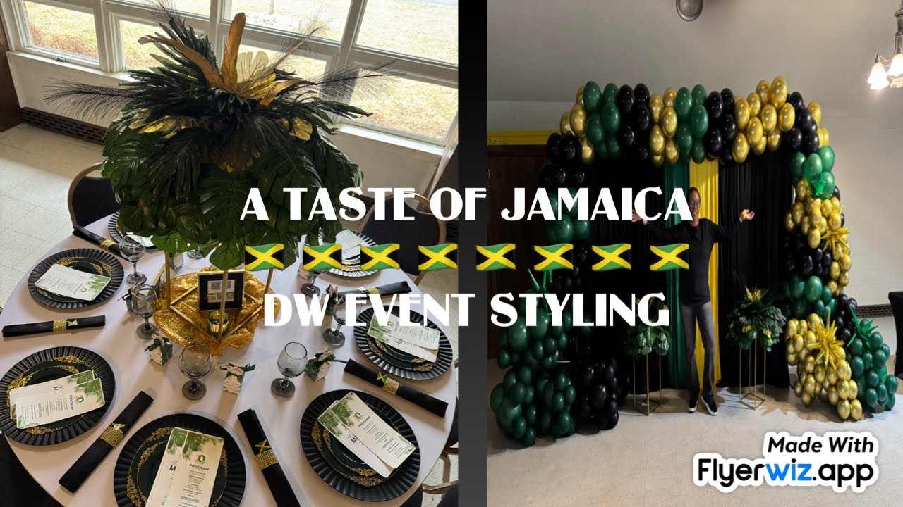 DECORATE WITH ME ||EVENT STYLING🇯🇲🇯🇲