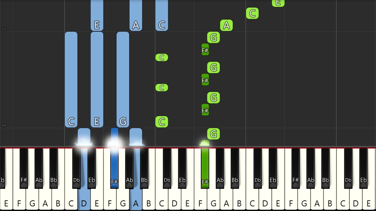 Invisible - Vibe Tracks - Piano Tutorial / Piano Cover 🎹 - Synthesia