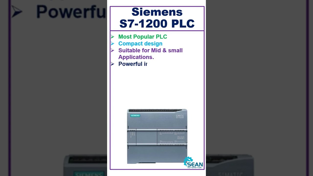 Siemens S7 1200 PLC 