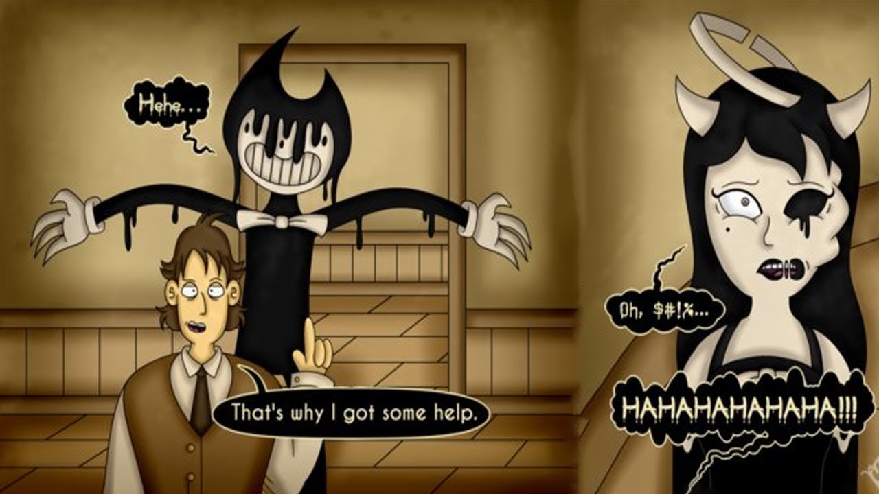 Alice Angel Wasn't READY For BENDY! (Bendy And The Ink Machine Comic Dub Compilation)