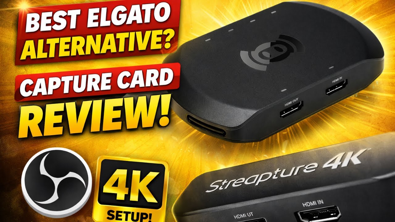 Обзор и настройка карты захвата Streamplify Capture 4K | Лучшая альтернатива Elgato для OBS и стр...