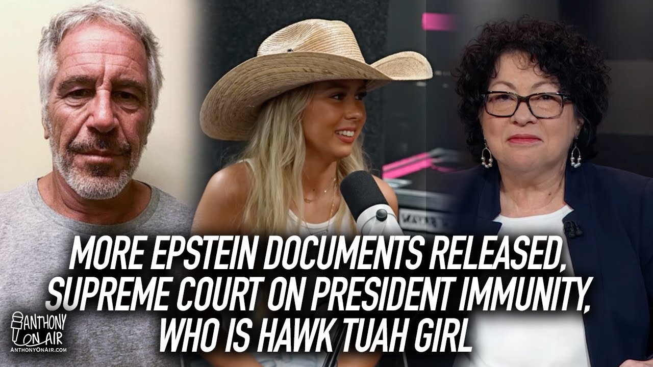 More Epstein Documents Released, Supreme Court On President Immunity, Hawk Tuah Girl | AOA Podcast