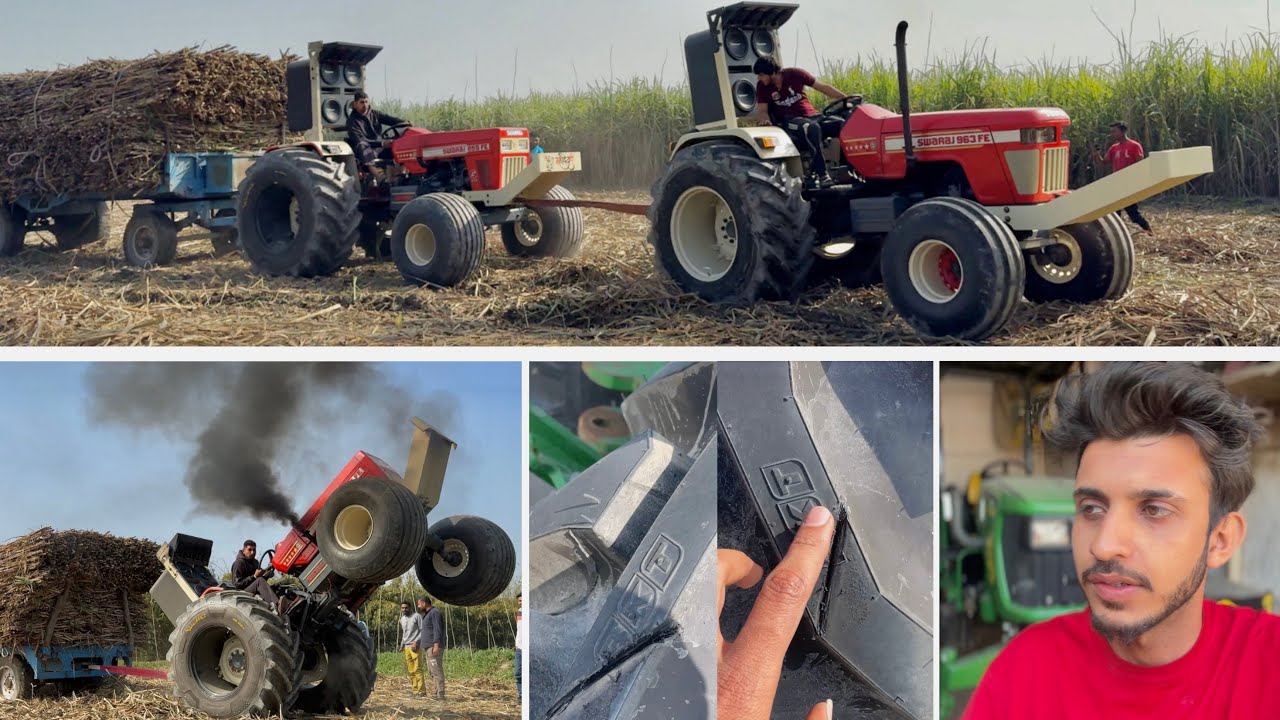 BKT के नए टायर खत्म हो गए || एक ट्राली ने दोनों Swaraj का पागल बना दिया ||