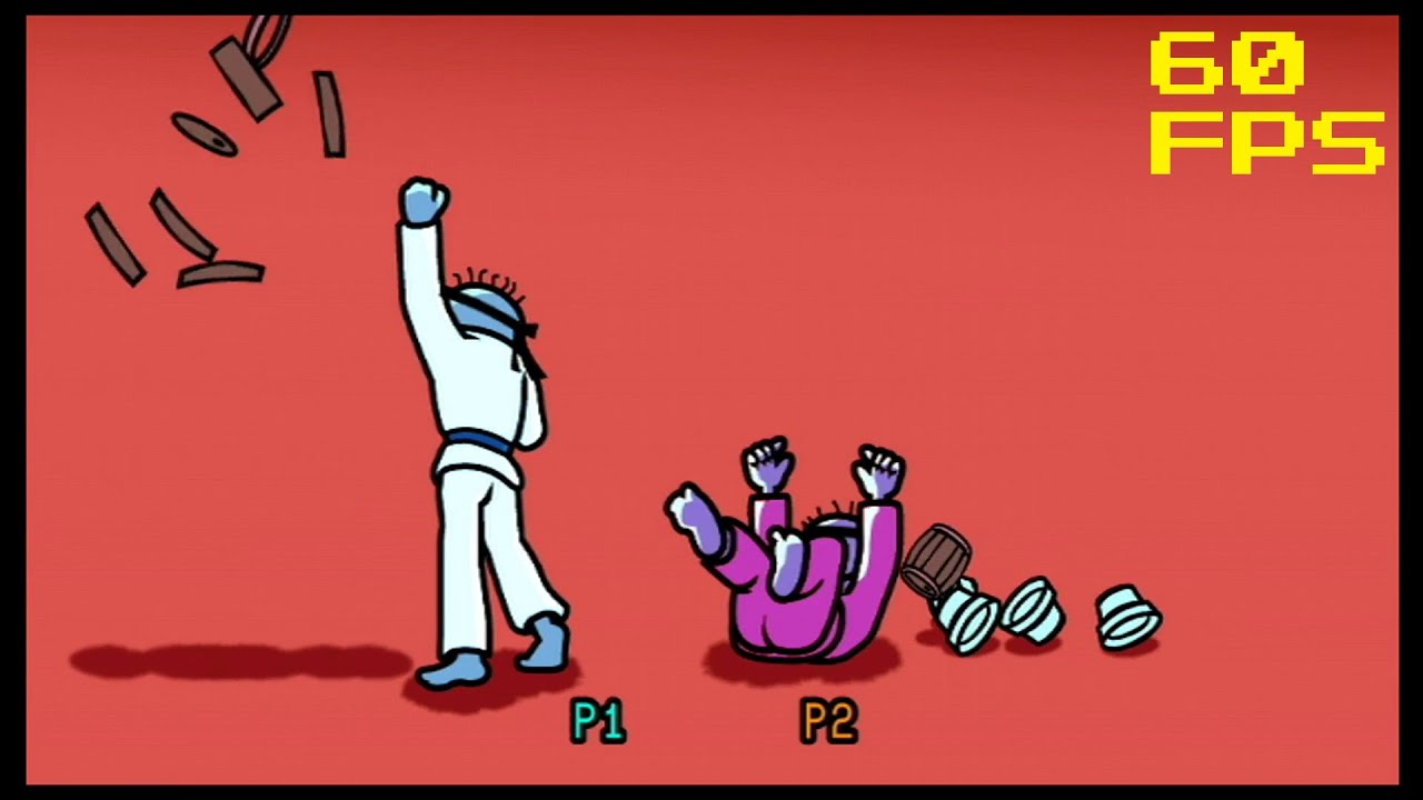 60. [60 FPS] 2P Karate Man - Rhythm Heaven Fever