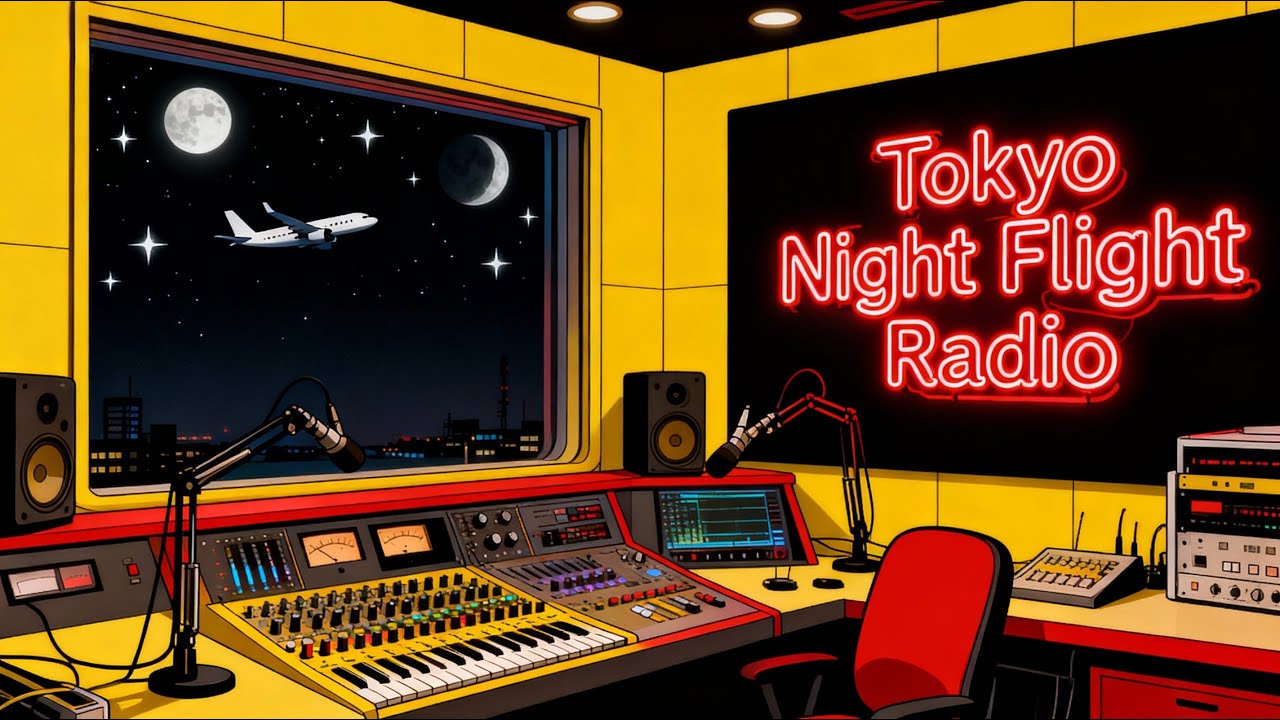 # 159 Tokyo Night Flight Radio | Lo-fi World Fusion Grooves | Cross-Cultural Soundscape