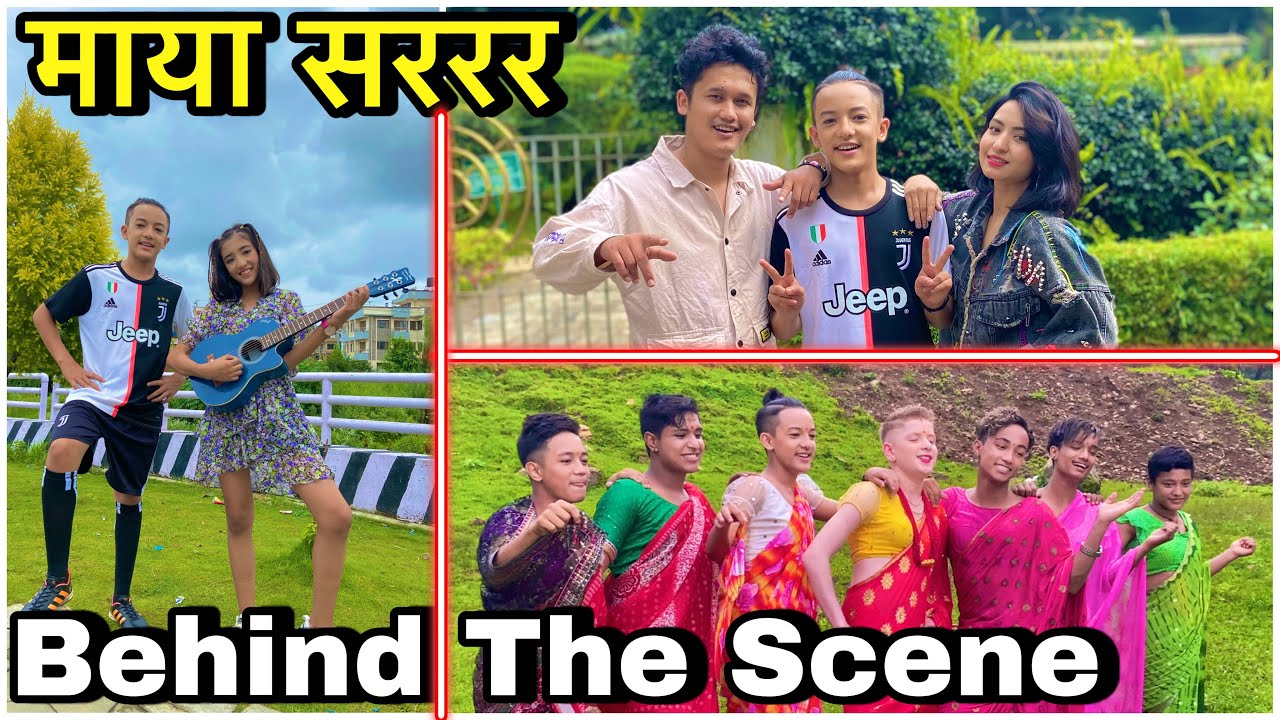 Maya Sarara | Behind The Scene | Cartoonz Crew Family❤️|