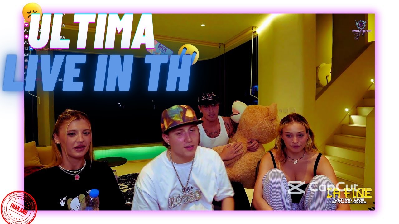 🇹🇭​😭​ULTIMA LIVE IN THAILANDIA CON @ilrossopiubellodiyoutube💜​😢​ #like #clips #ilrosso #thailand