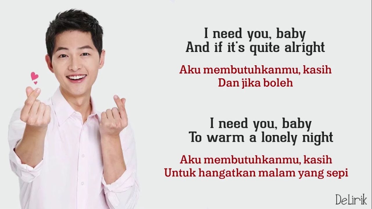 I Need You Baby - Joseph Vincent [Can't Take My Eyes Off You] - Lirik dan terjemahan