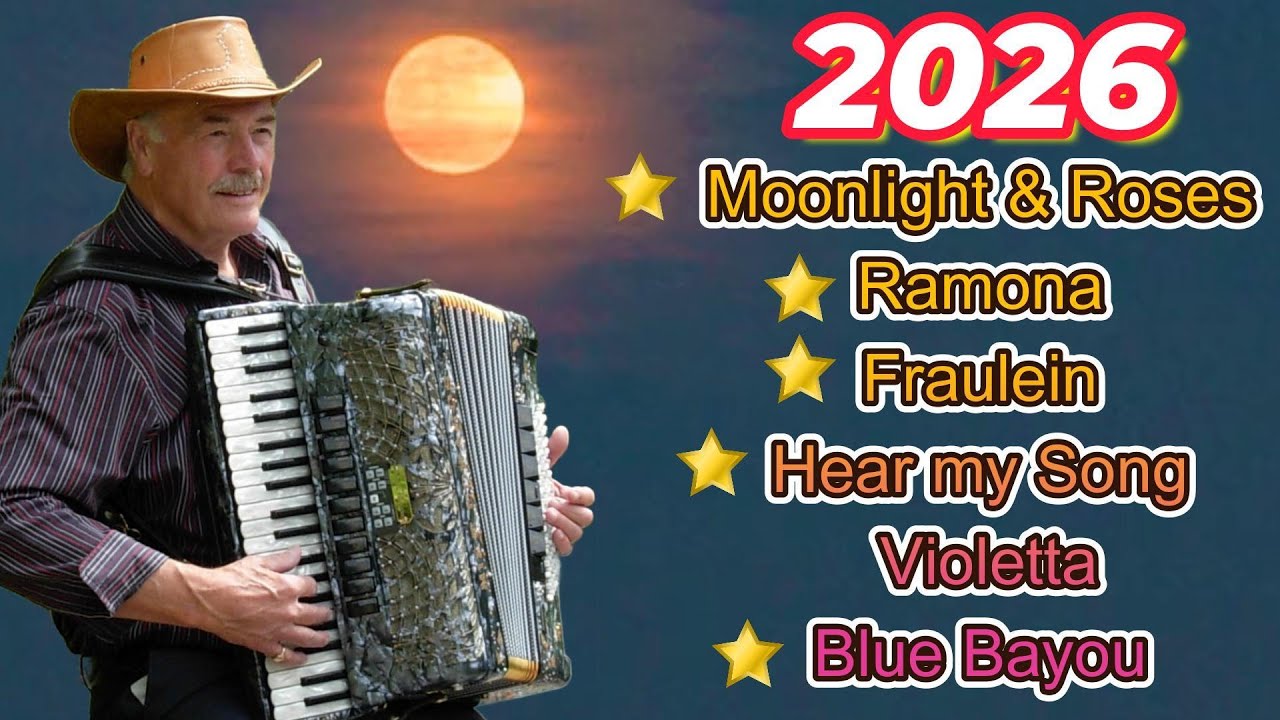 2026 Five Star Collection of Accordion Hits / Instrumental /By Mick Edwards   #accordionmusic