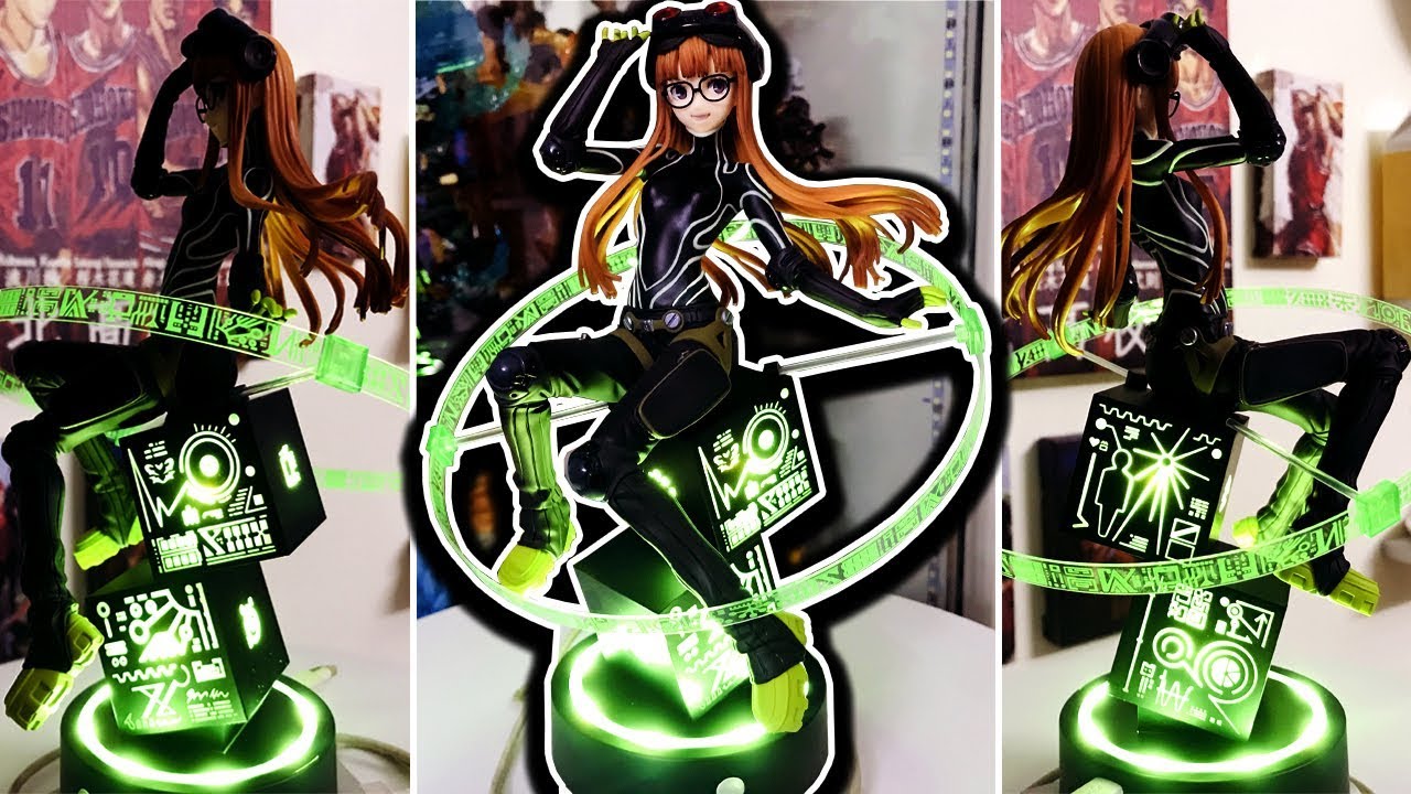 UNBOXING PERSONA 5 - HOBBY JAPPAN - AMAKUNI - FUTABA SAKURA (Glowing Base) FIGURE
