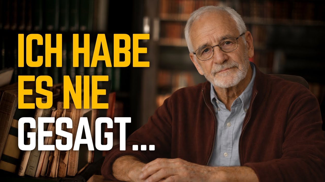 80 Jahre des Lebens haben mir die Gefahr gezeigt, wichtige Worte für mich zu behalten