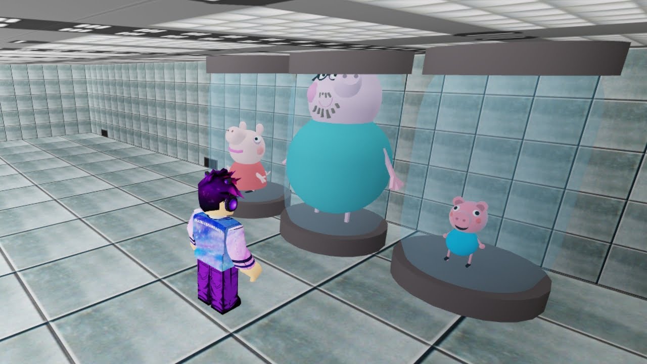 Survive the Peppa Pig Family Clones In Area 51 | Roblox