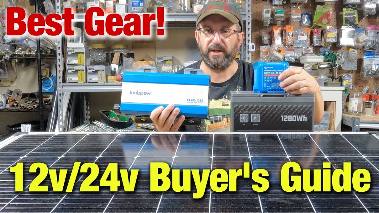 Ultimate 12v/24v Buyers Guide!  Best Solar Panels, Batteries, Charge Controllers & Inverters to Buy!