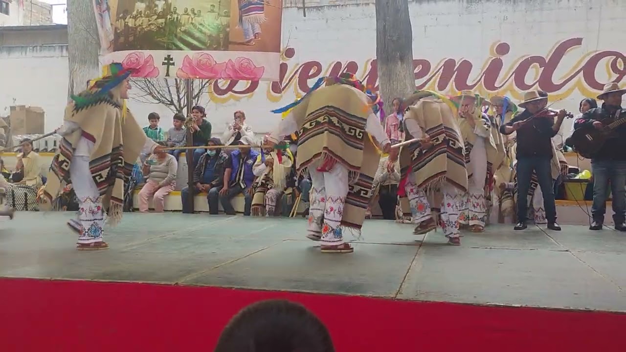El trenesito danza de los viejitos de santa cruz Atizapán del estado de México 