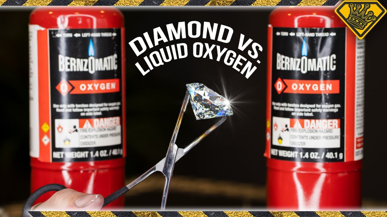 Melting Diamonds with Oxygen