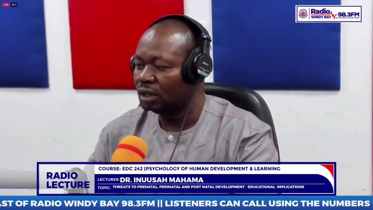 RADIO LECTURE (14/02/2023)EDC 241 PSYCHOLOGY OF HUMAN DEVELOPMENT AND LEARNING