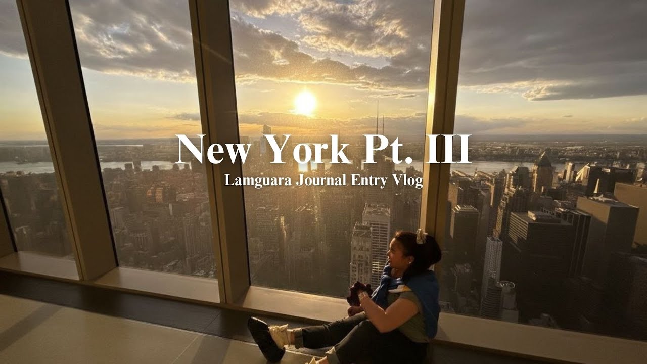 The City in Gold: Finding Quiet at Sunset } NYC Pt. III
