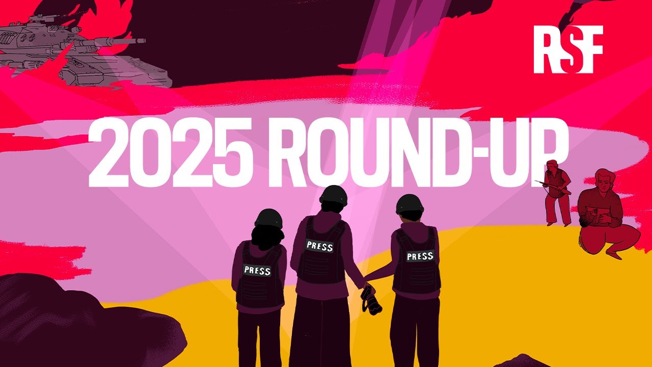 #RSFRoundUp 2025: Журналисты не умирают, их убивают.