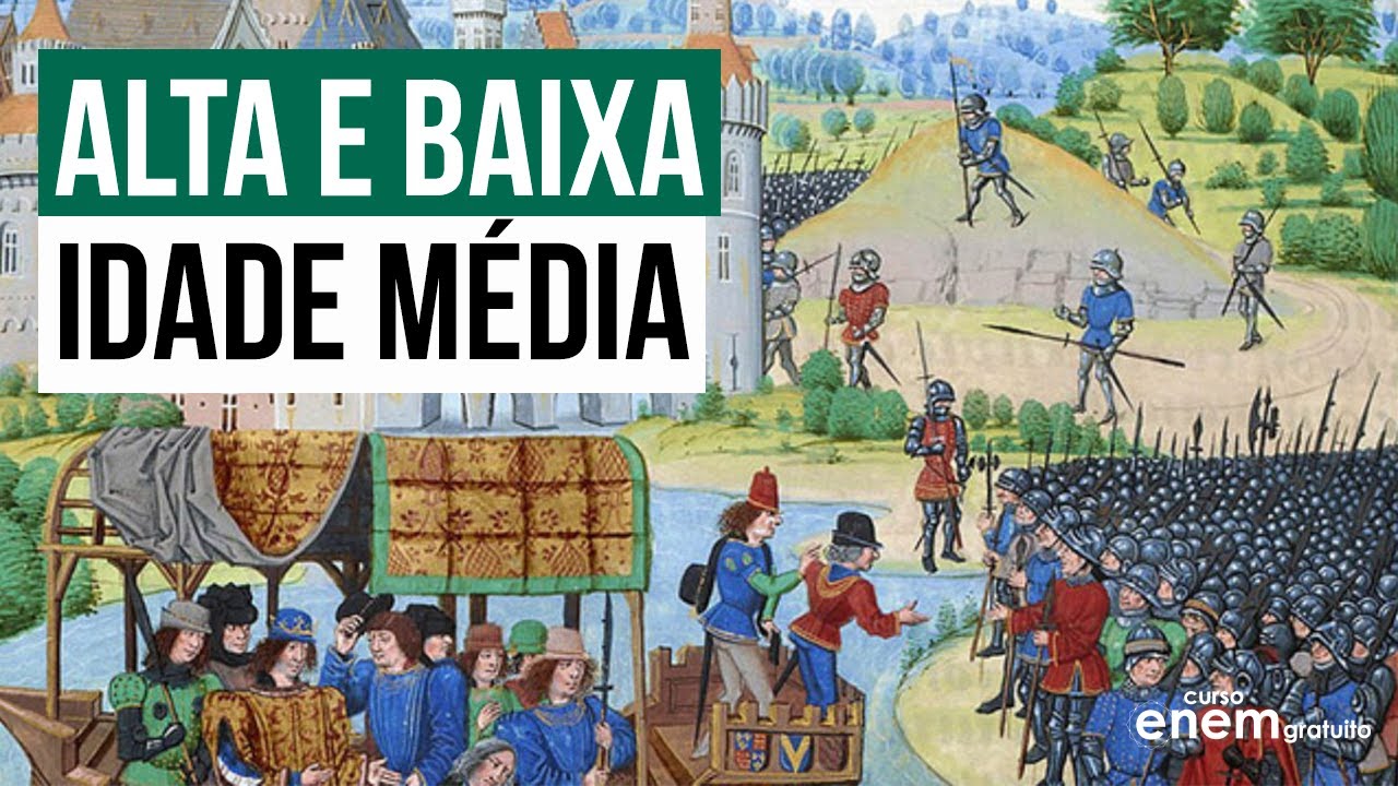 ALTA E BAIXA IDADE MÉDIA: clero, feudalismo e cruzadas | RESUMO DE HISTÓRIA PARA O ENEM