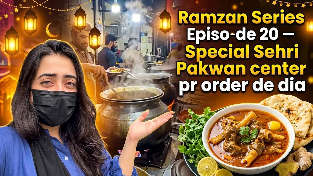 Ramzan Series|Episode 20|Special sehri😍|Daily Vlog|pakwan centre pr order de dia