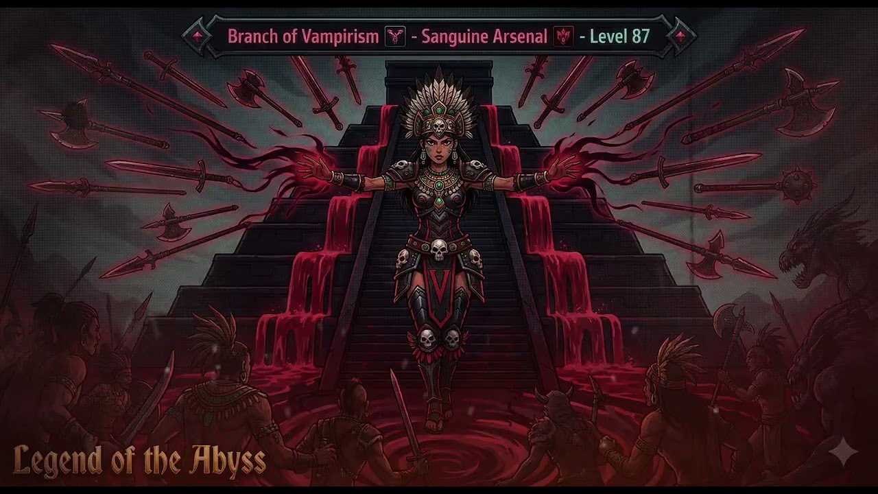 Magic System Overview - Branch of Vampirism - Legend of the Abyss