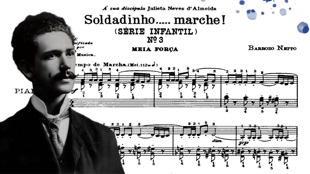 Barrozo Netto - Soldadinho... Marche! (No.3 da Série infantil) (Luis Kolodin, piano)