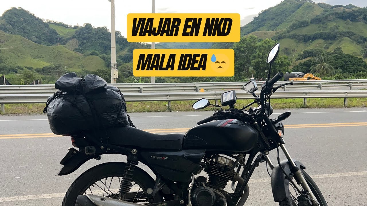 ¿MALA IDEA? Viaje de SANTA MARTA a PEREIRA en AKT NKD 125