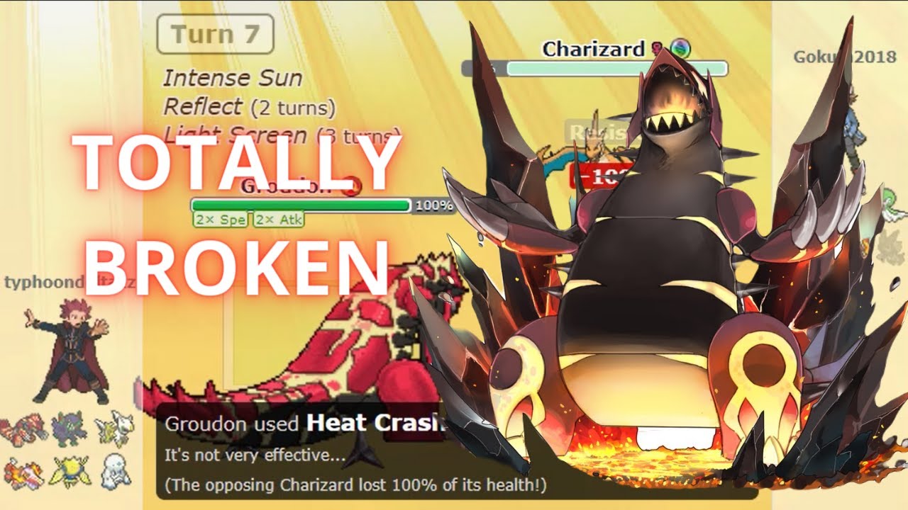 PRIMAL GROUDON IS TOTALLY BROKEN IN THE META!!! | Pokemon Showdown National Dex Ubers Gen 9