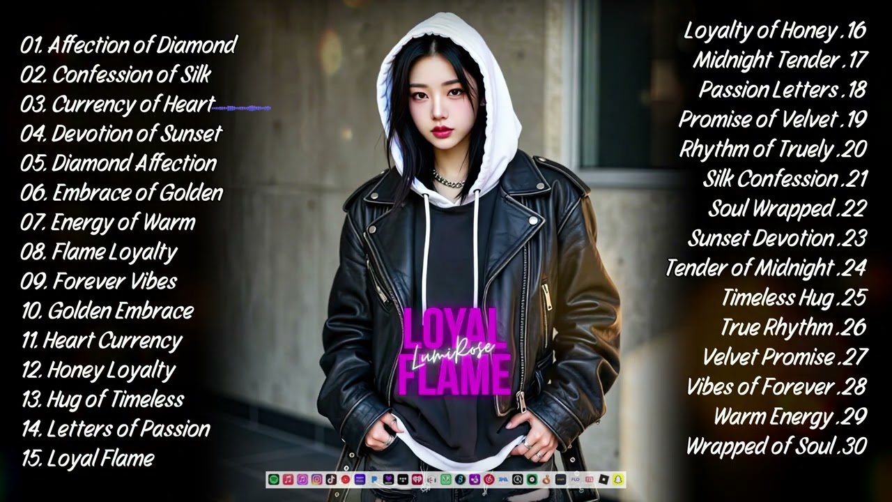 Loyal Flame - True Rhythm - Golden Embrace - Diamond Affection - Honey Loyalty - Forever Vibes