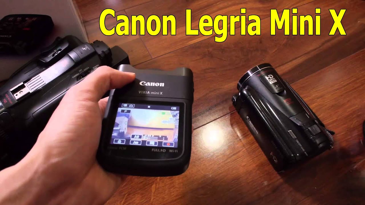 Canon Legria Mini X - ЭТА КАМЕРА МОЖЕТ ВСЕ | РАСПАКОВКА И ПЕРВЫЙ ВЗГЛЯД