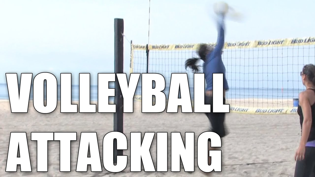 Attacking at the Volleyball Net With Angie Akers