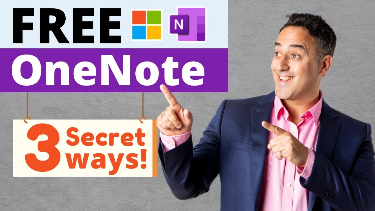 3 Ways to Get One Note for FREE - FREE OneNote!