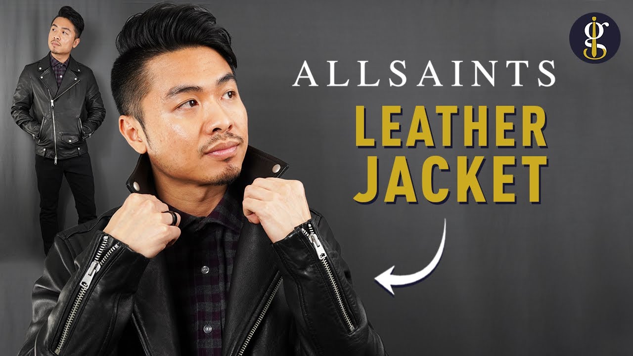 Обзор ALLSAINTS LEATHER JACKET | Milo Biker (Лучшая серия кожаных курток)