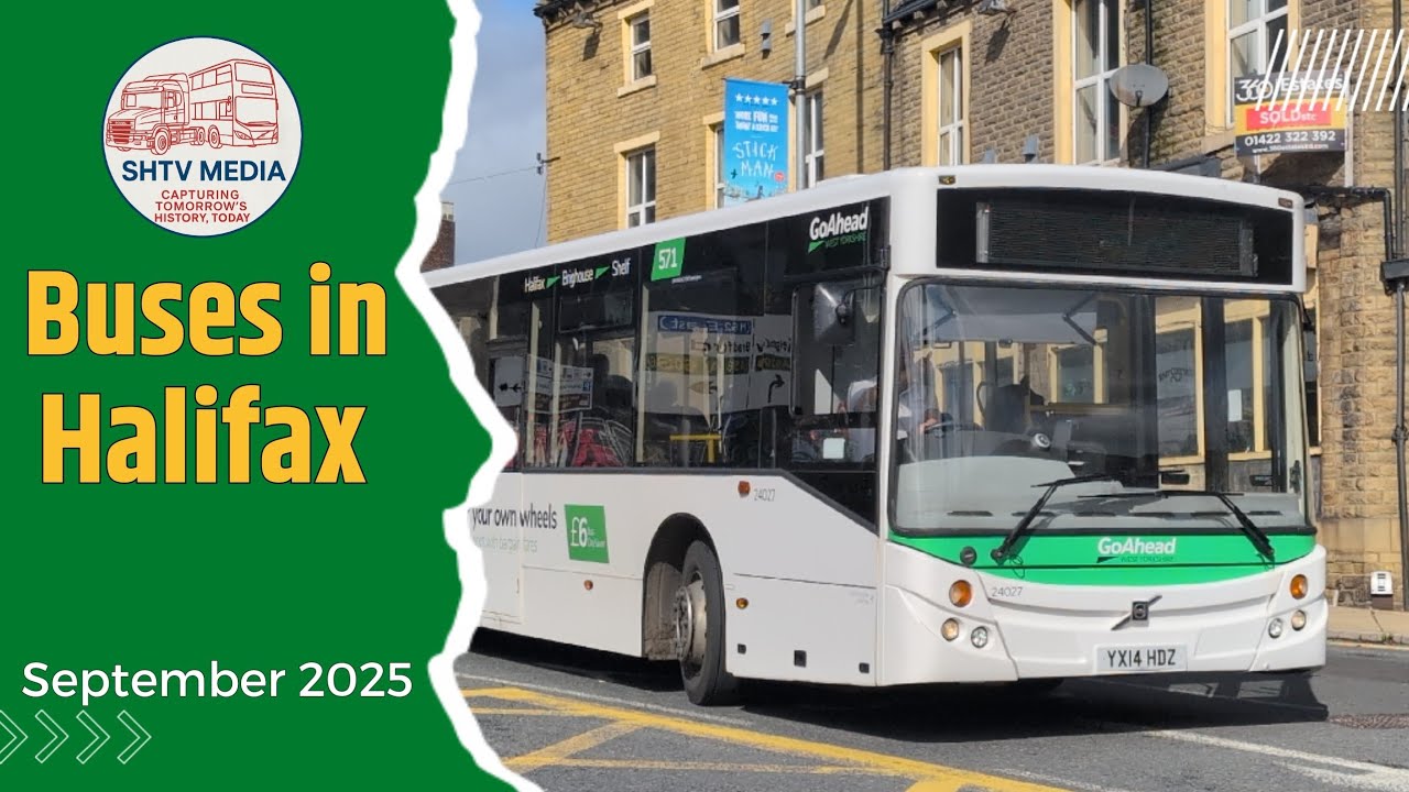 Bus Spotting at Halifax Bus Station – September 2025