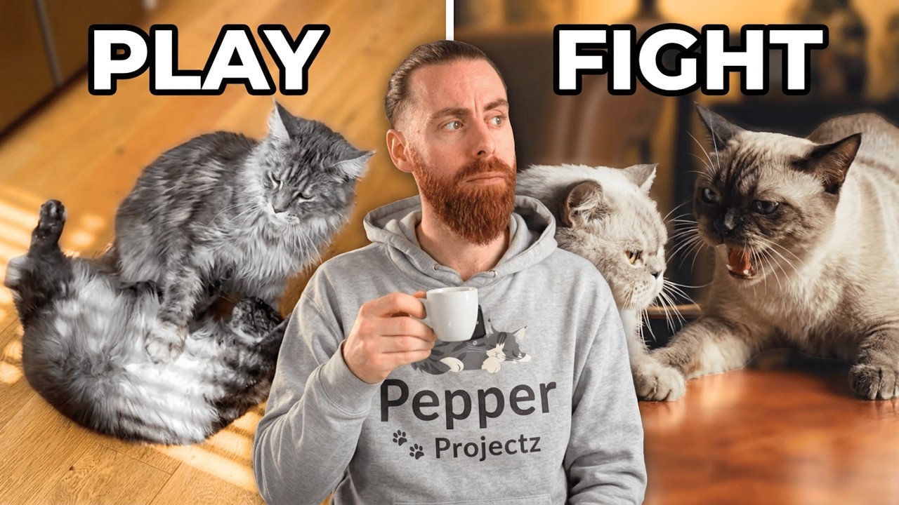 Are Your Cats Playing or Fighting? Here's How To Tell