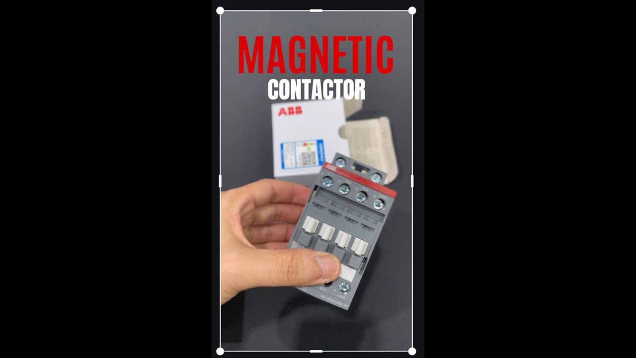 ABB Magnetic Contactor ใช้ได้ทั้งกับ ไฟ AC/DC