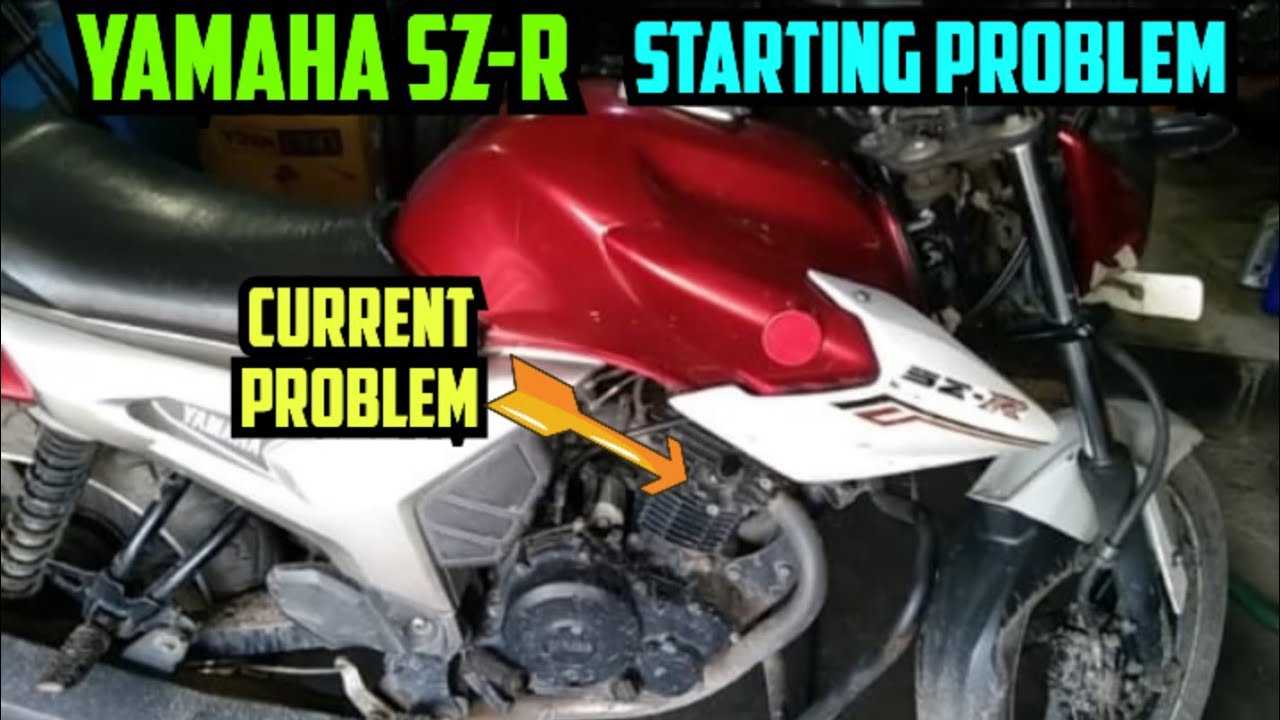 Yamaha SZ-R || Starting Problem || Current Problem || #viralvideo #trending #youtube #yamaha