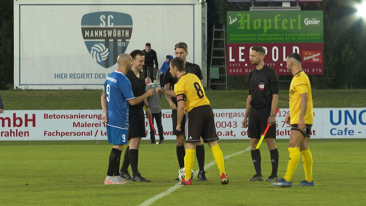 Fußball in Schwechat: SC Mannswörth gegen Post SV